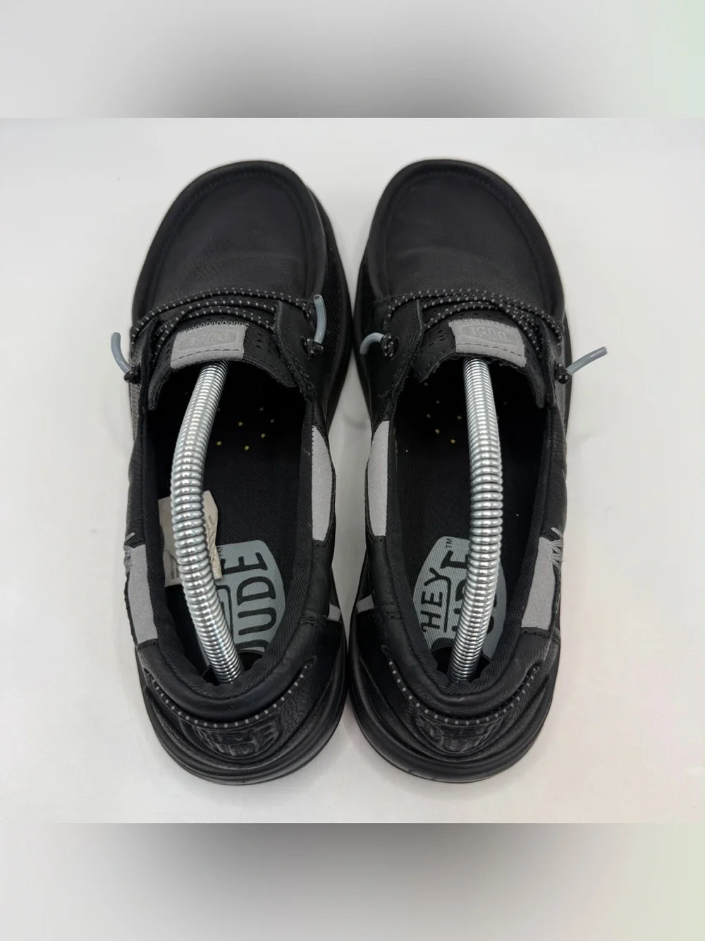 Hey Dude Welsh Grip Mix Black Men’s US 9 Slip On Casual Shoes 40153-060